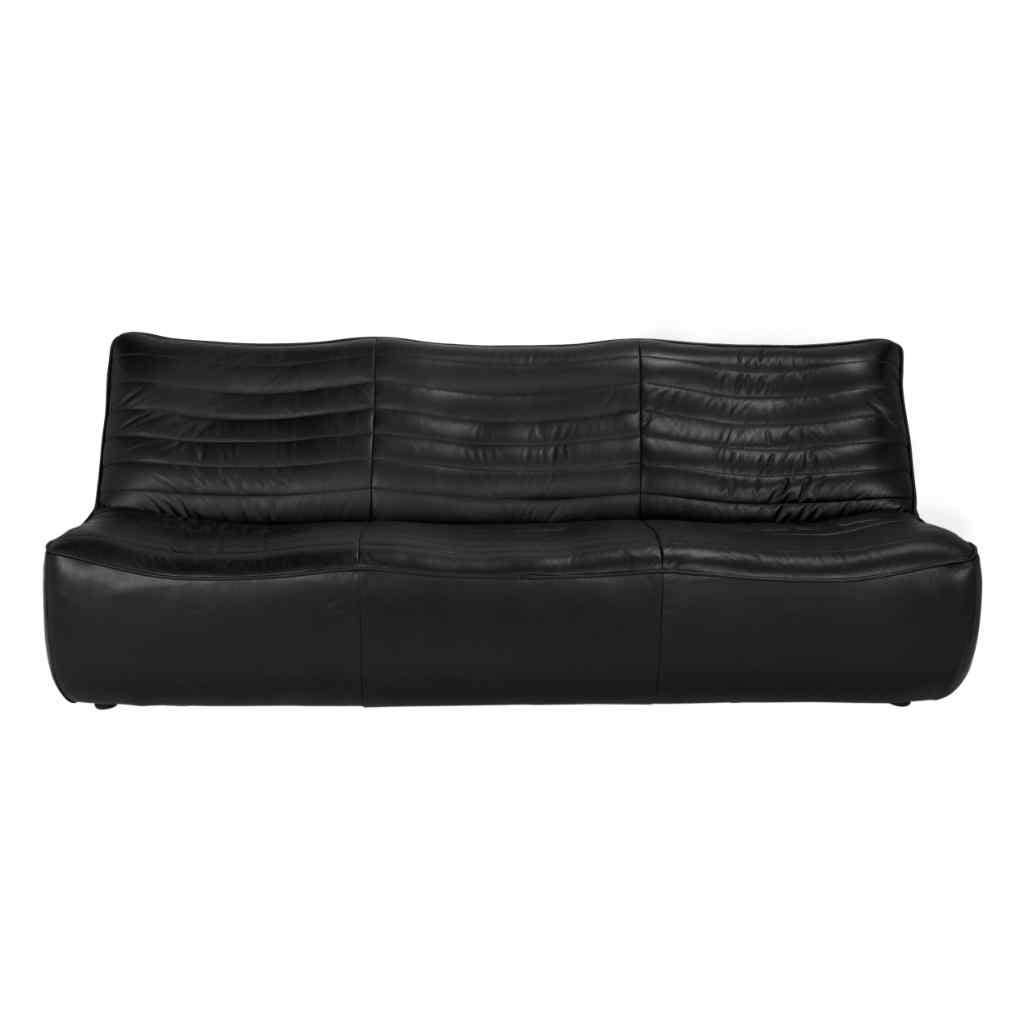 LOOMLAN - Wholesale Sofa - McClain Three Seater Leather Sofa1