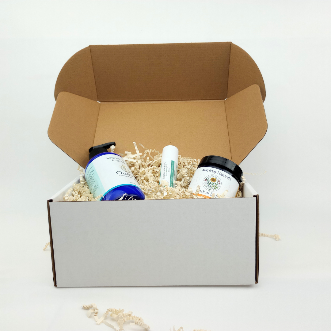 Auminay Naturals - Wholesale Bath & Body Set - Winter Essentials Gift Set2