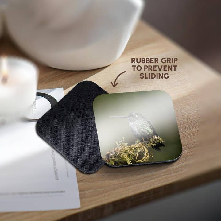 3dRose - Wholesale Coasters - 3dRose, Talamanca Hummingbird, Costa Rica, Central America, Coaster10