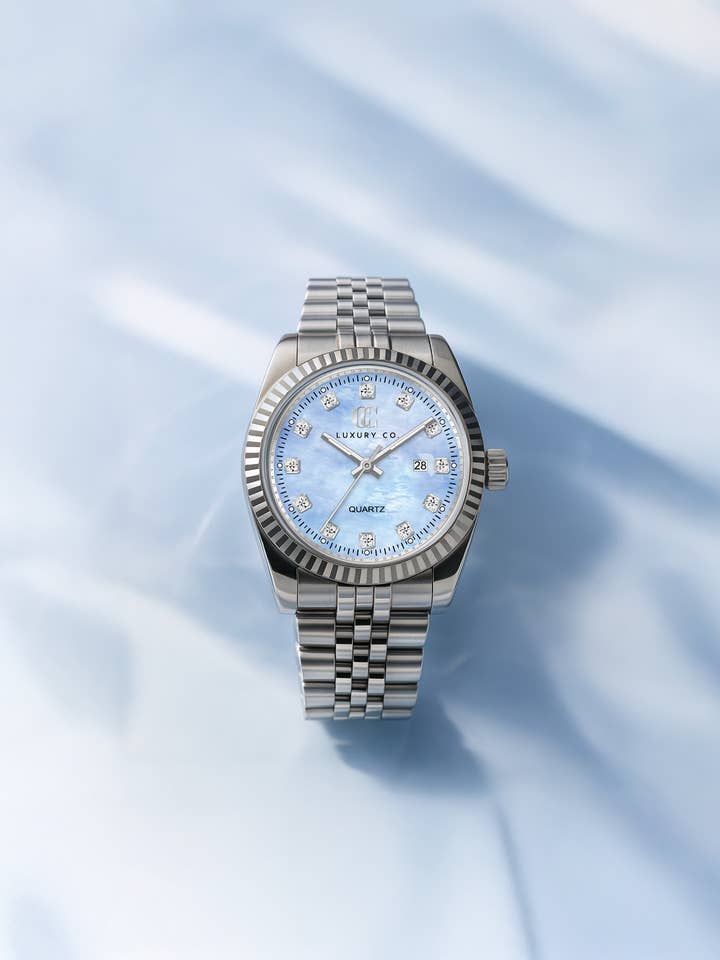 OROLOGIO EDIZIONE LIMITATA 31MM - Madreperla Azzurro Pastello per la vendita all'ingrosso da parte di C&C LUXURY CO.