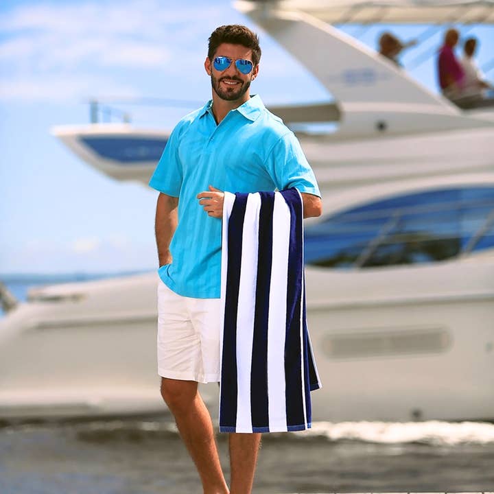 Pro Towels - Wholesale Beach towel - Mid-weight Cabana Beach Towel: 100% Cotton Towel3