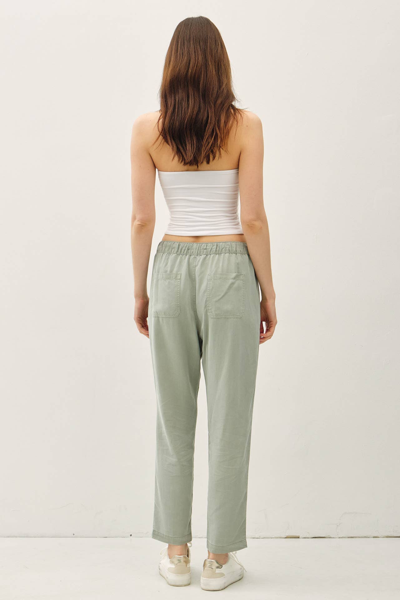 Be Cool - Wholesale Pants - Women's - NEW COLOR -TENCEL TAPERED PANTS  9