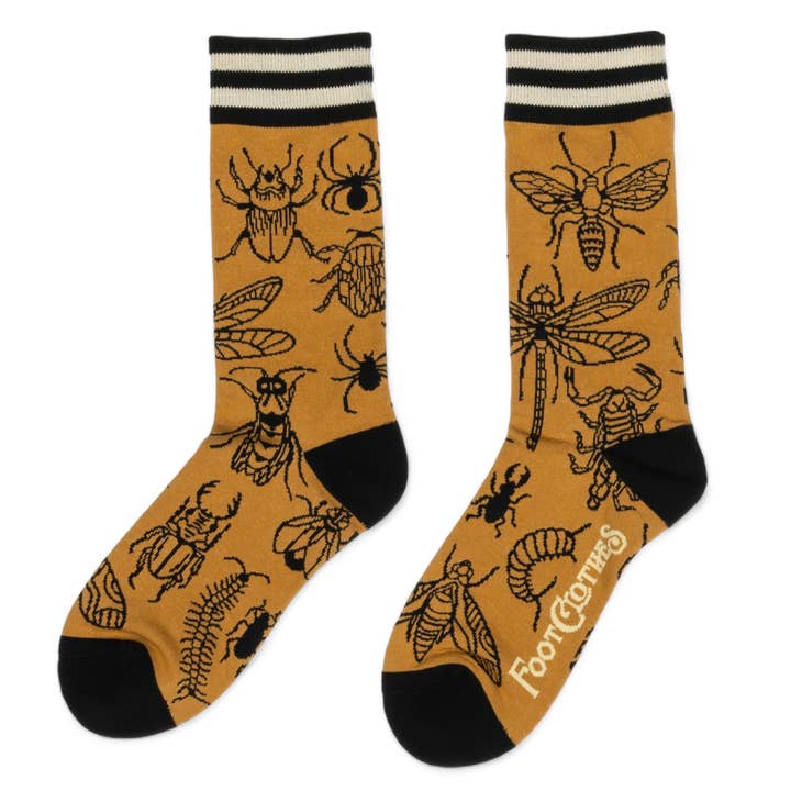 FootClothes LLC - Wholesale Socks - Unisex - Creepy Crawlies Crew Socks2