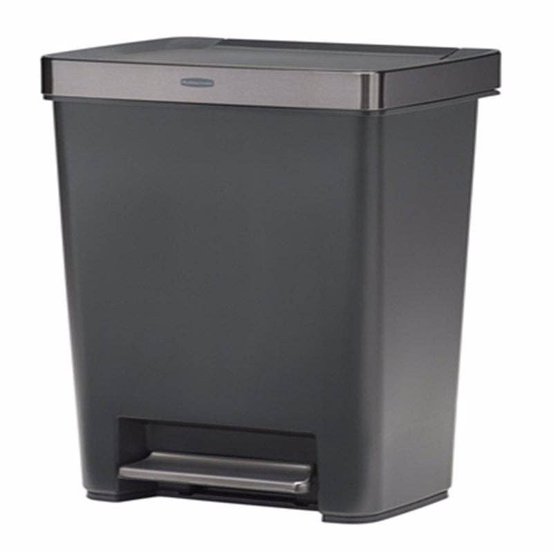 Everyday Supply Co - Wholesale Trashcan/Trash Bin - Rubbermaid 13 Gal Gray Step-On Trash Can - Set of 40