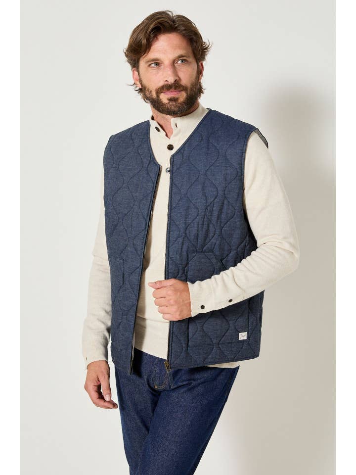 JAQK - Wholesale Denim Jacket - Men's - Joddie Denim Quilted Jacket2