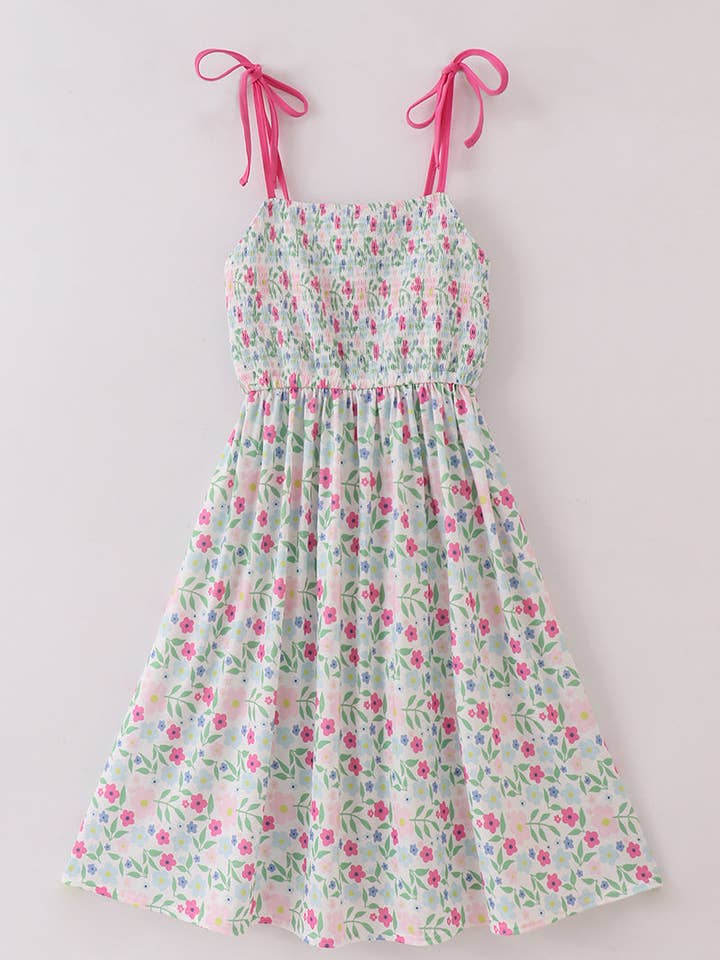 Vestido de mamá con nido de abeja de deleite de pradera para venta al por mayor de Mom & Co.