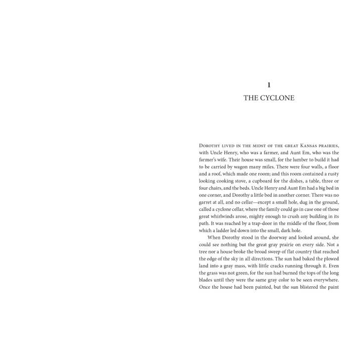 Hachette Book Group - Wholesale Classics - The Wonderful Wizard of Oz by L. Frank Baum4