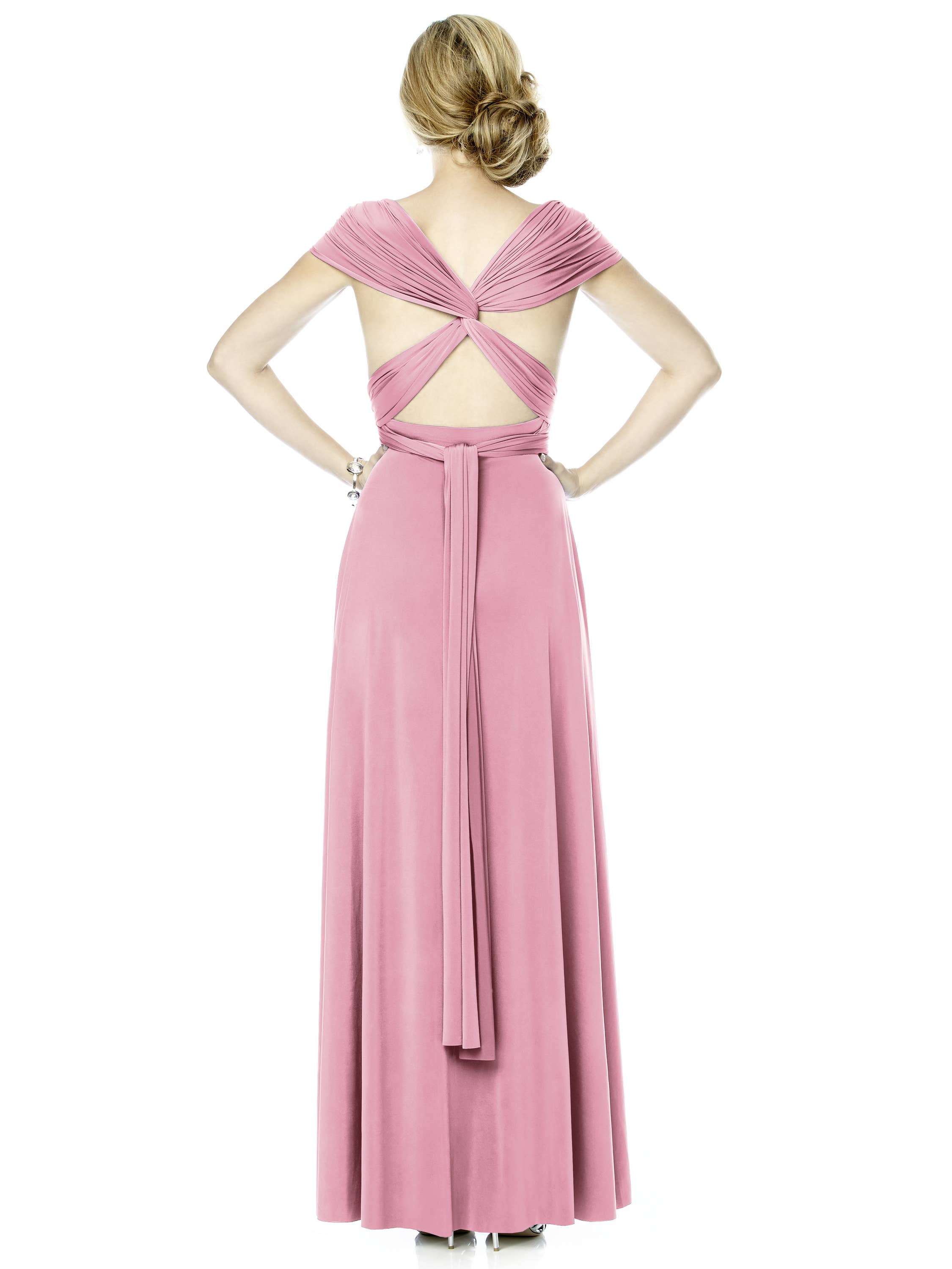 Dessy Group – Großhandel Kleid – Damen – Twist Wickelkleid: Lang41