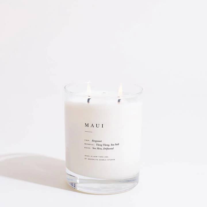 Brooklyn Candle Studio - Wholesale Jar/Filled Candle - Maui Classic 2-Wick Candle2