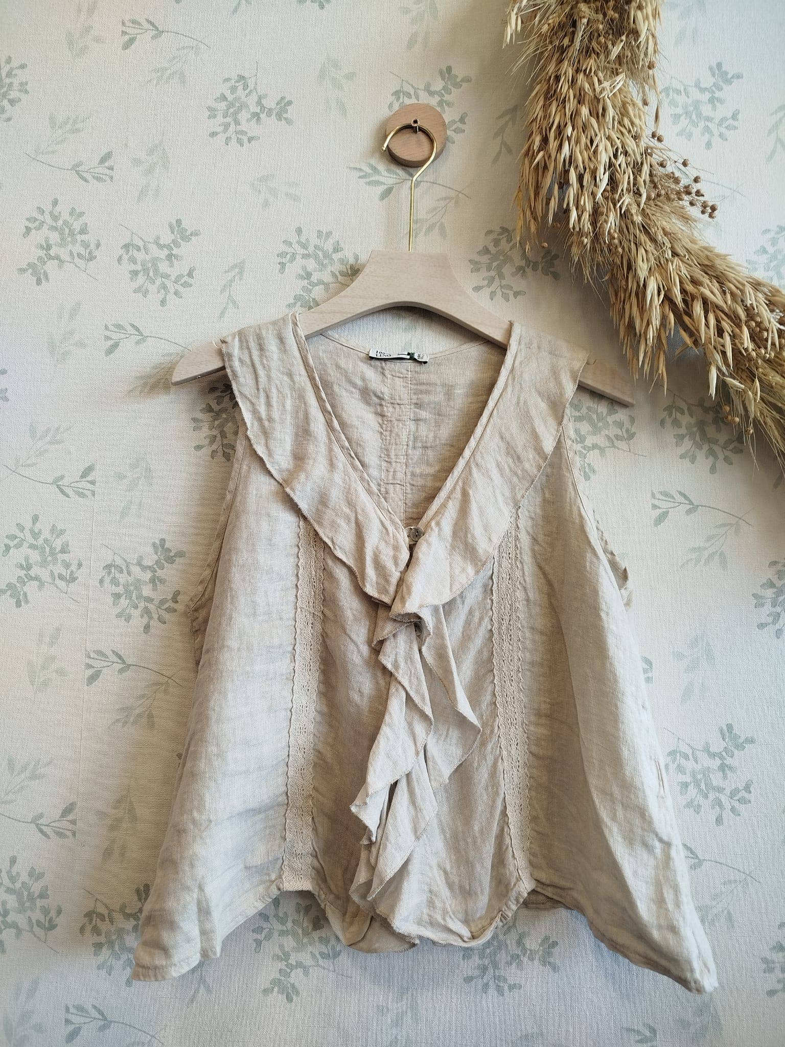 Linos y Textiles - Vendita all'ingrosso Camicetta - Donna - RIF:12128 Camicetta 100% lino1