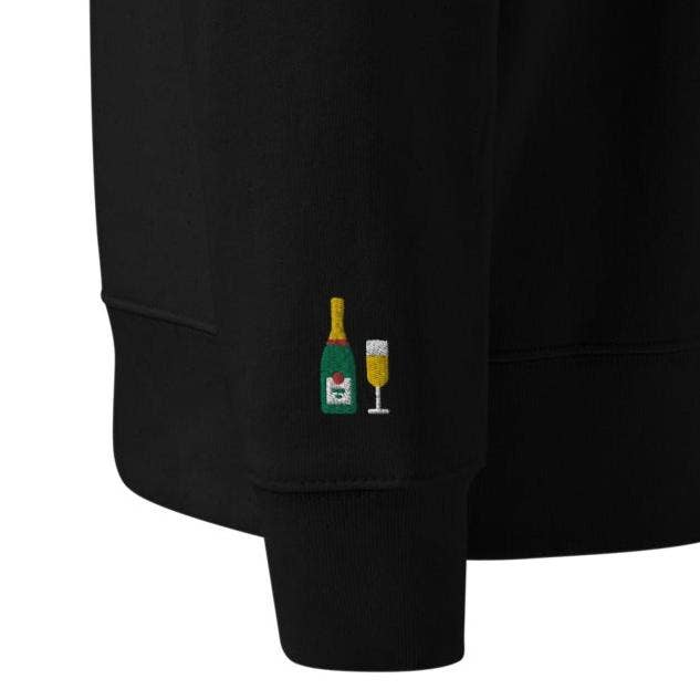 The Refined Spirit - Wholesale Sweatshirt - Unisex - Champagne - Organic Sweatshirt1