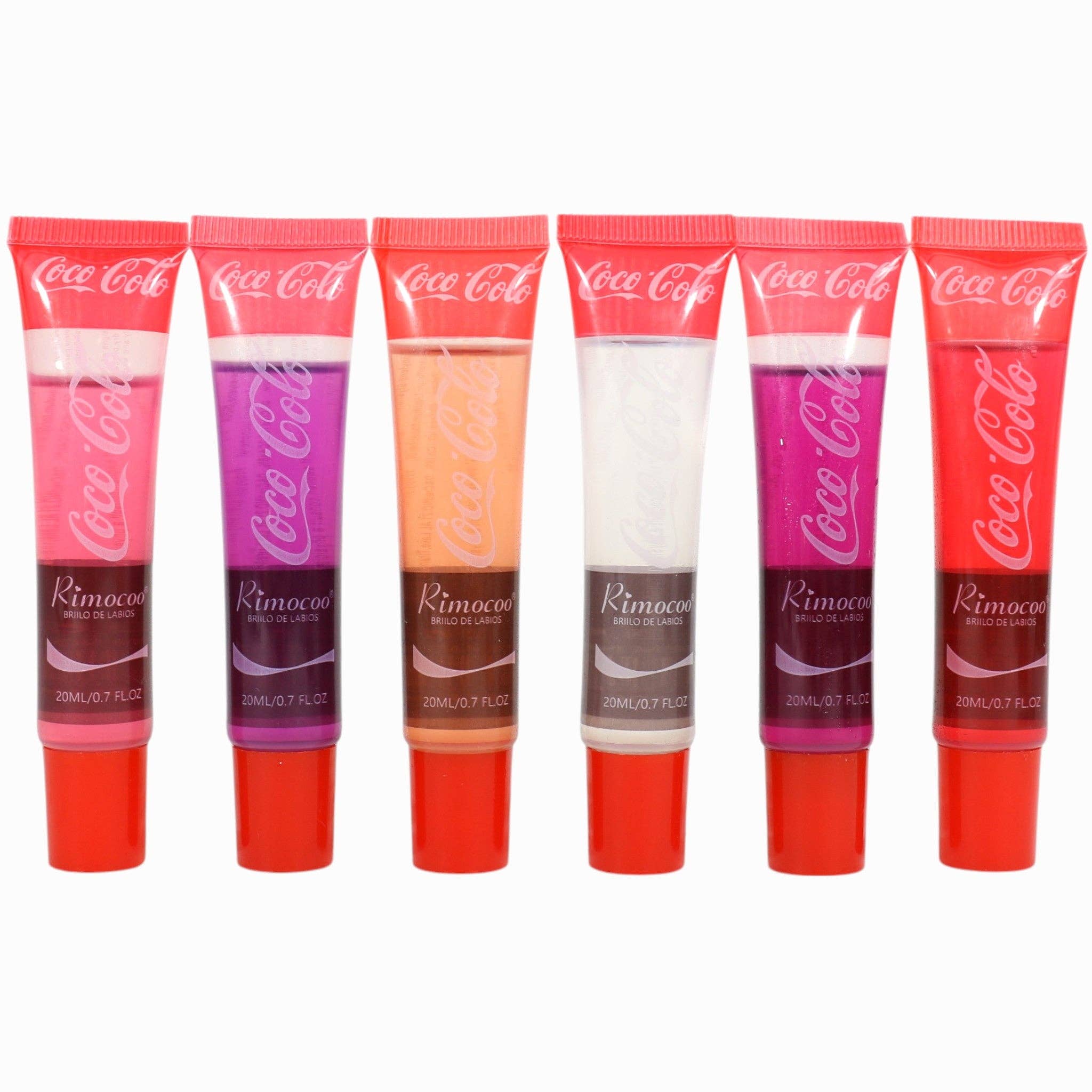 ASSORTED Funny Soda Lip Oil D2356 (24PC) for wholesale on Faire1