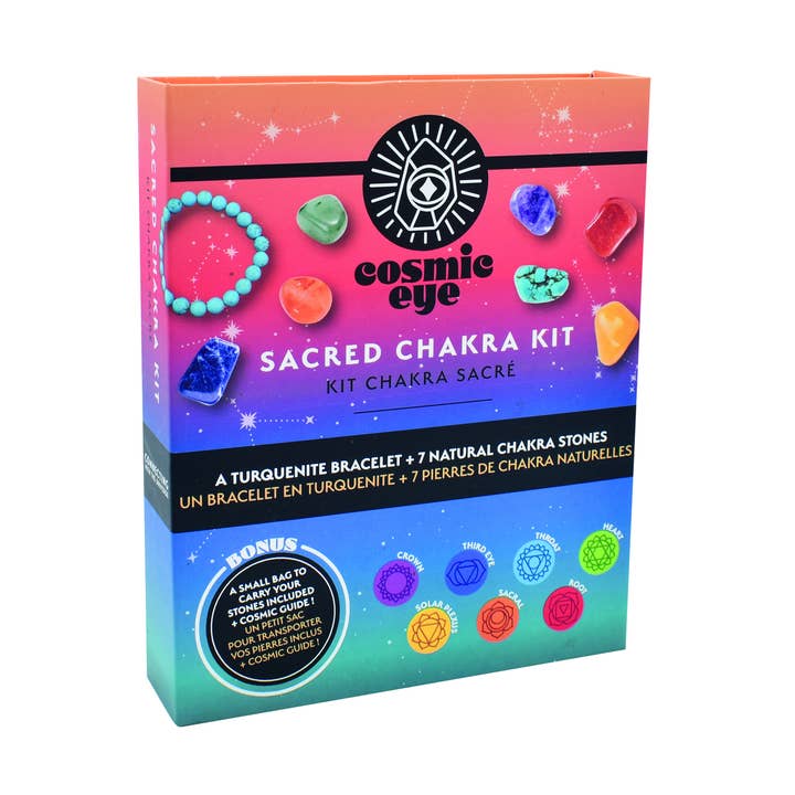 “Sacred Chakra” set, COSMIC EYE for wholesale by TAKE A GIFT