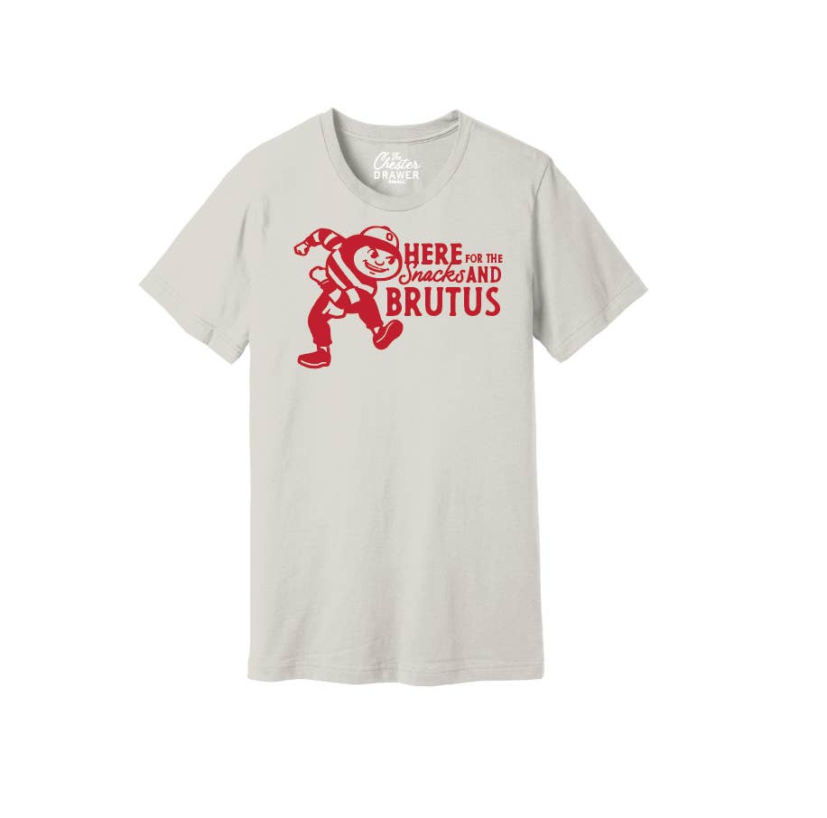 The Chester Drawer - Wholesale Screen Printed T-Shirt - Unisex - Snacks and Brutus