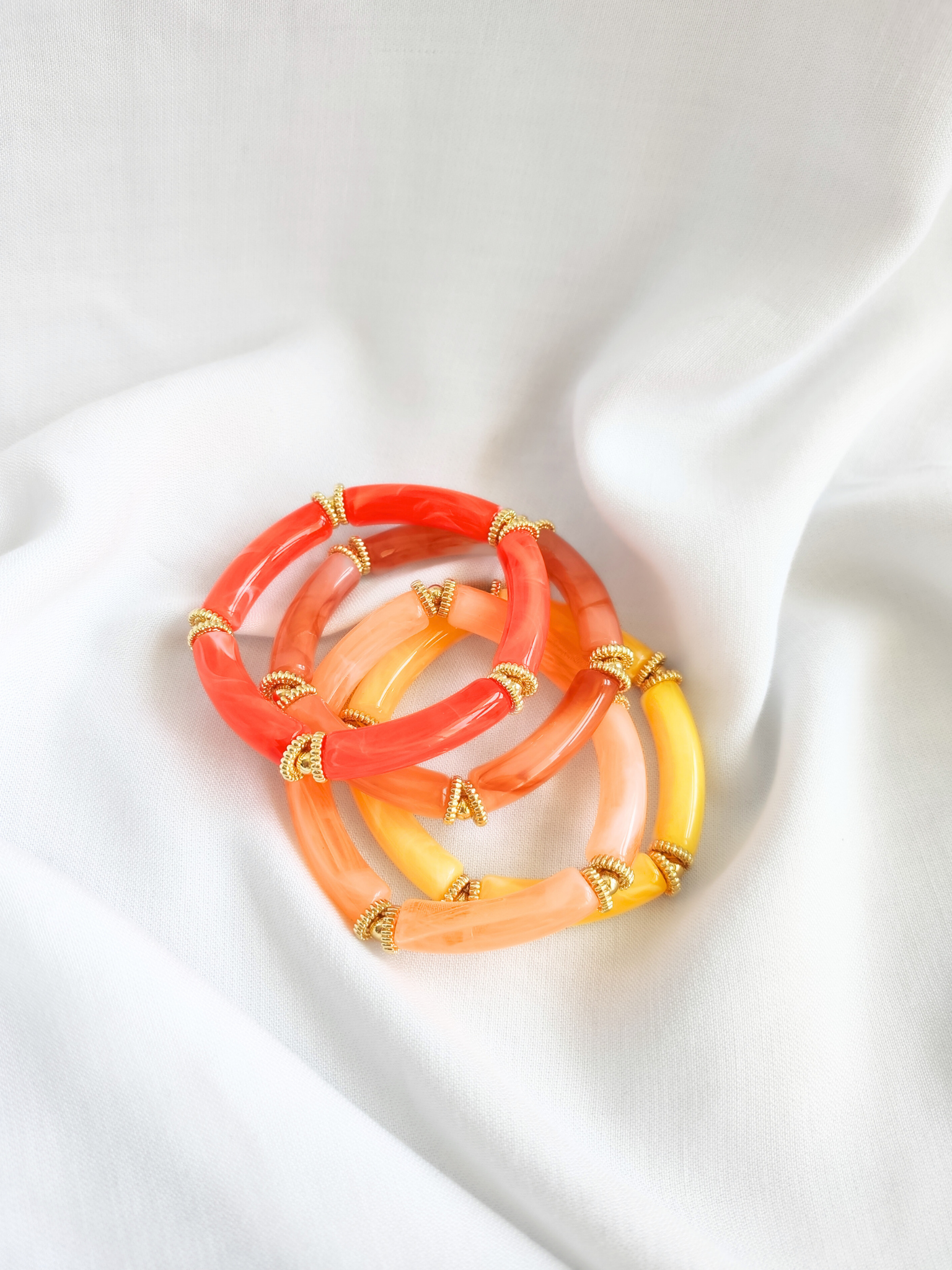 L'Atelier d'Artémis - Venta al por mayor Pulsera de cuentas - Pulsera elástica SALMA8