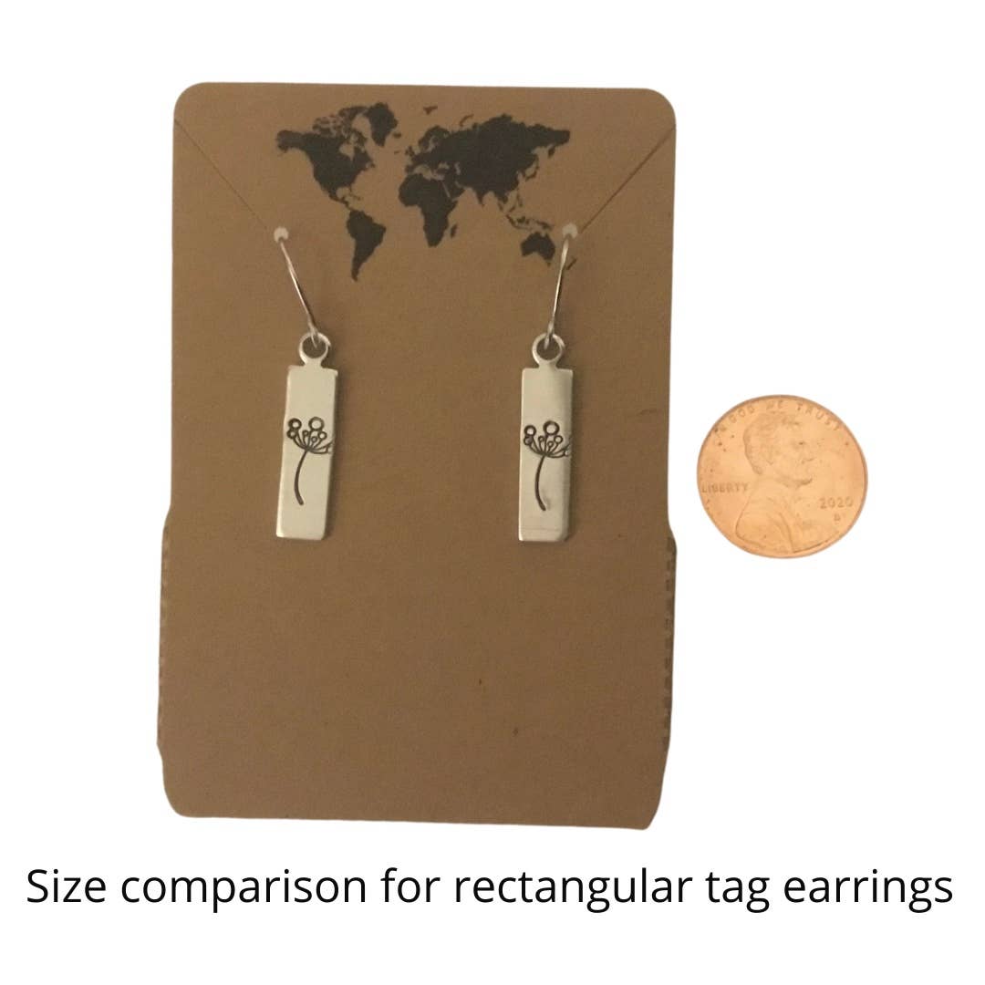 Jamie Haley Designs – wholesale Dangle earrings – Coffee and wine stamped earrings3