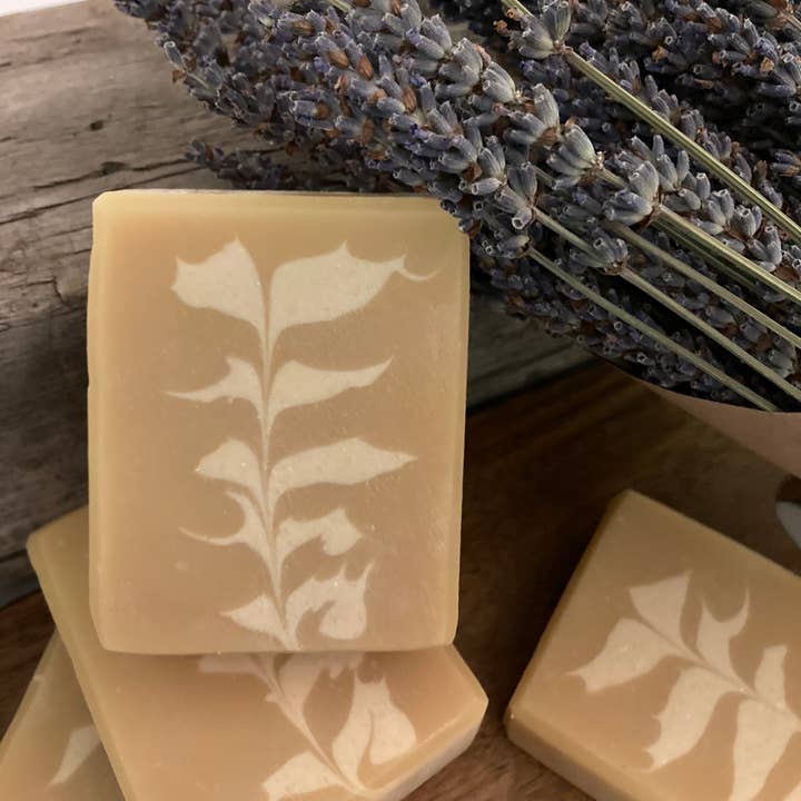 Lavender Breeze - All Natural Goat Milk Soap Bar for wholesale by Western Sage Soaps
