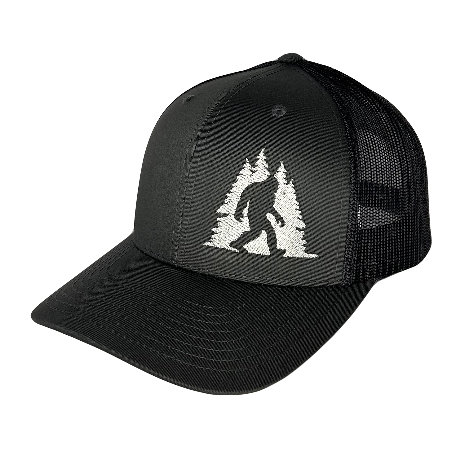 Direction Apparel - Vente Casquette de camionneur – unisexe - Casquette de camionneur Sasquatch dans les arbres19