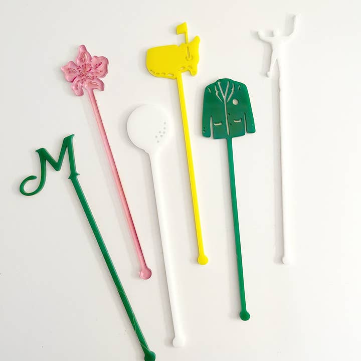 Lucky Lemon Paper Co. - Wholesale Drink Stirrer - Masters Inspired Stir Stick Set0