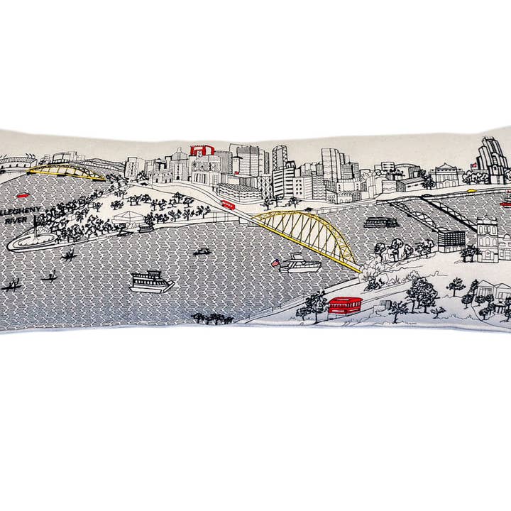 35 „x 14" Queen Pittsburgh kussen voor wholesale door Beyond Cushions Corporation