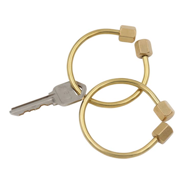 Real Sic - Wholesale Keychain - Unisex - Brass Keyring -Key Fob/Keychain With Screw Closure