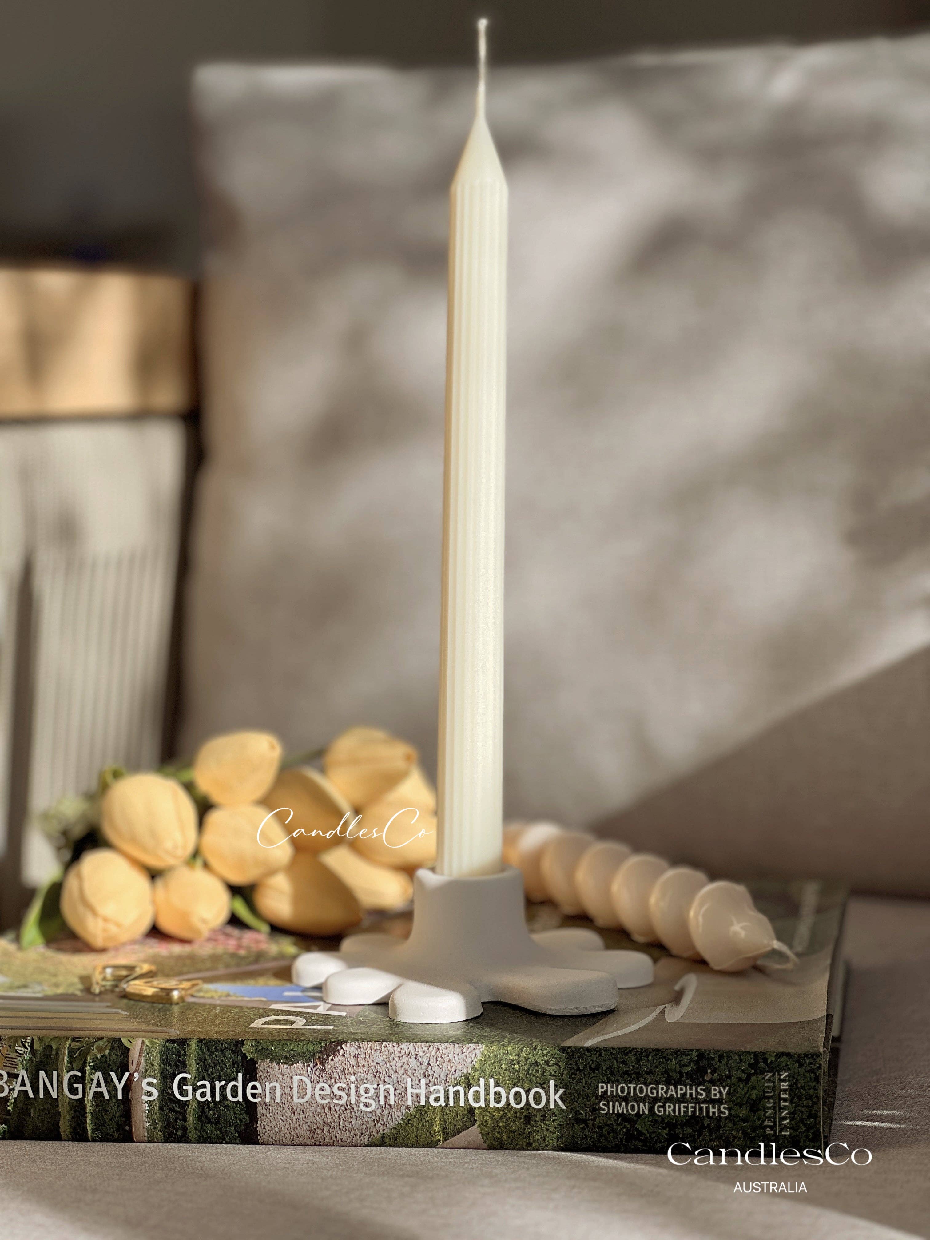White Candle Holder for wholesale on Faire1