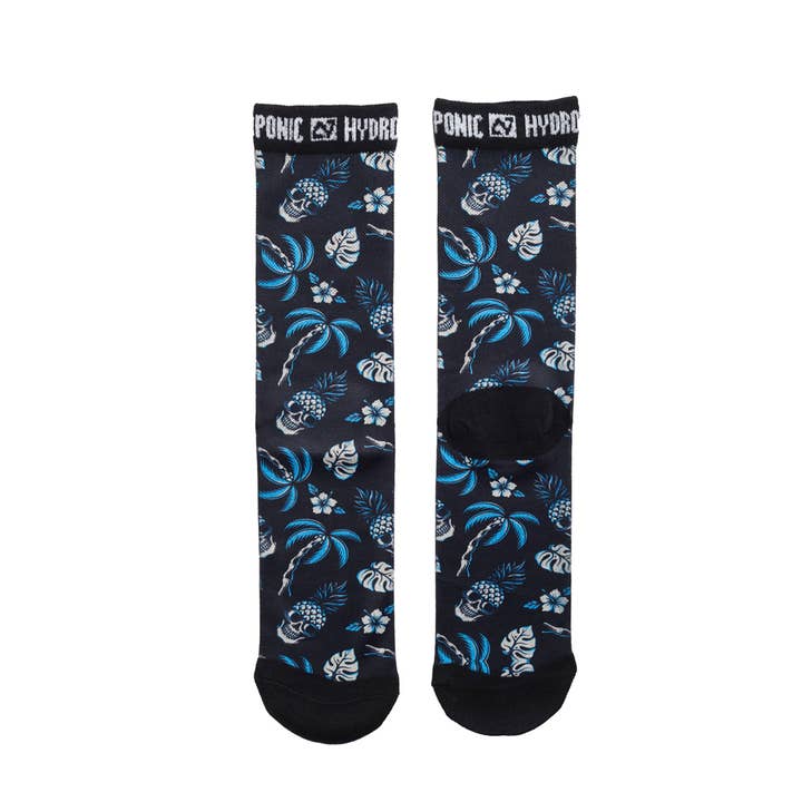 Hydroponic - Wholesale Socks - Unisex - SK Flagship 25 - Black Tropical0