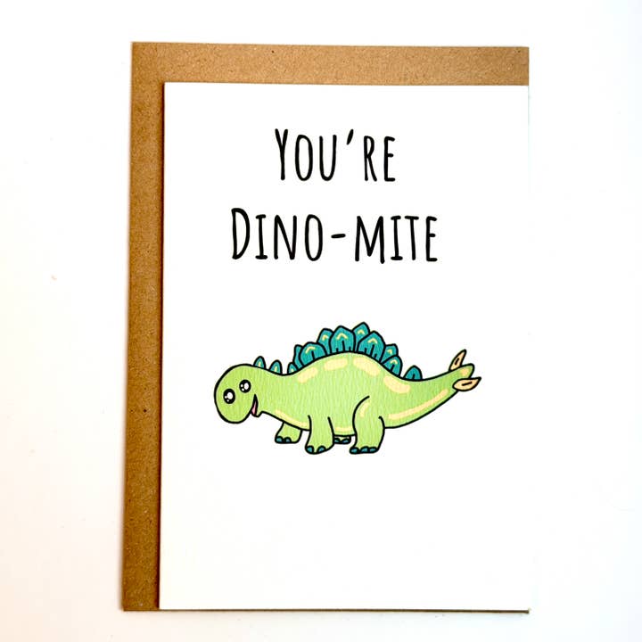 Dino- |Dinosauriekort|Dinosauriekort|Klistermärkes-kort|Klistermärkes-kort för wholesale av Puntastic & Ho