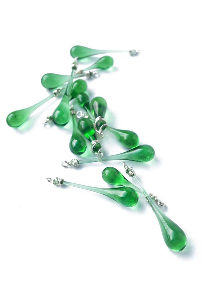 Sundrop Jewelry - Wholesale Pendant/Charm Necklace - Asymmetric Necklace with Loops of Silver Ribbon7