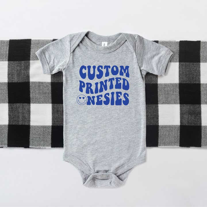 Peculiar People Designs - Wholesale Bodysuit (Non-Footed) - Baby - Custom Baby Onesie Bella Canvas Jersey