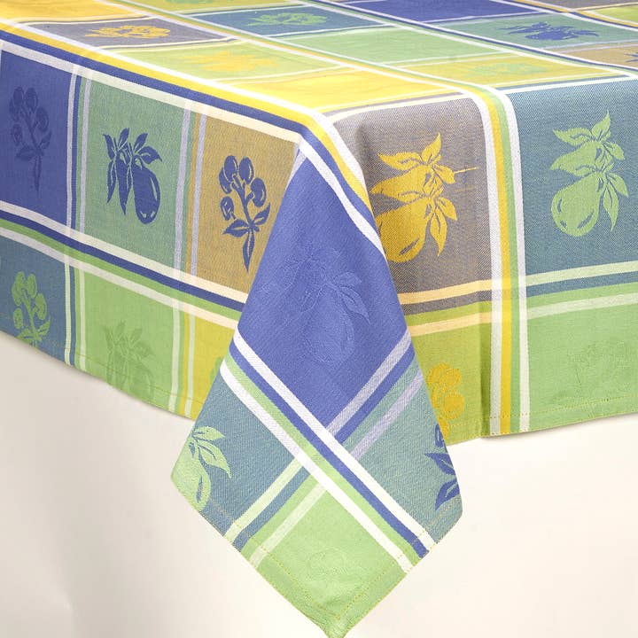 Nappe - Lemon Cherry (Jacq's Weave) pour la vente par Accent Linen
