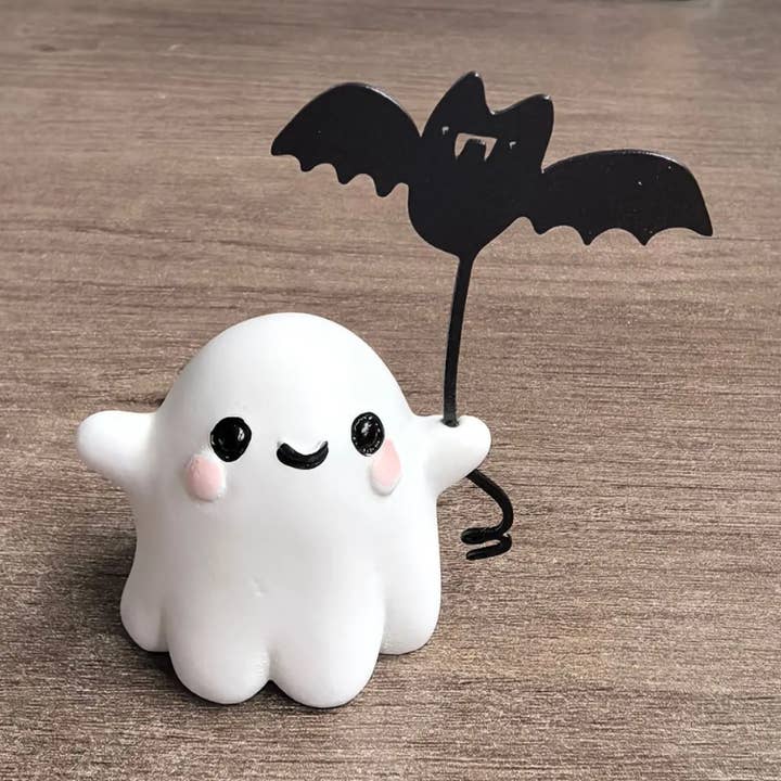 Halloween-spökfladdermusdekorationer för festpynt för wholesale av Holiday Farm