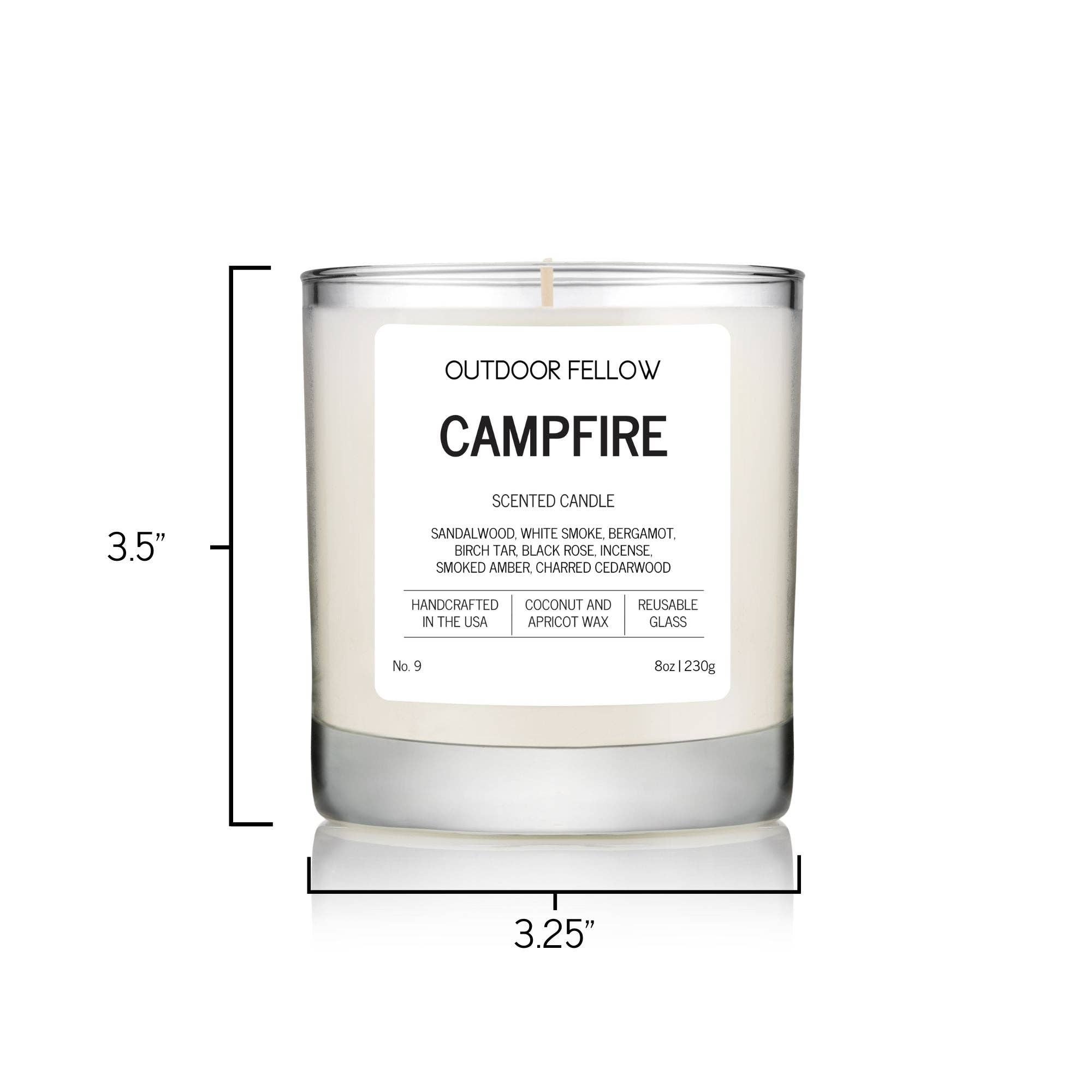 Outdoor Fellow - Wholesale Jar/Filled Candle - Campfire Scented Candle5