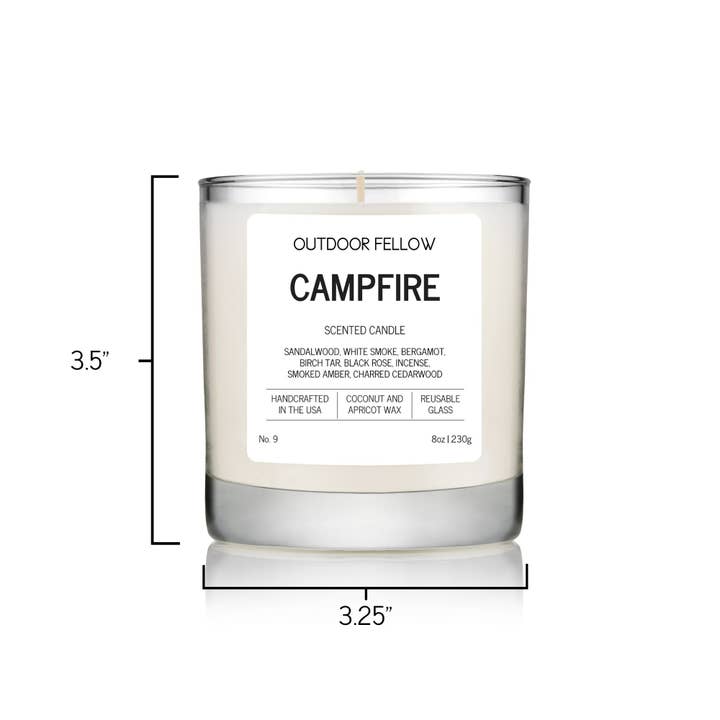 Outdoor Fellow - Wholesale Jar/Filled Candle - Campfire Scented Candle5