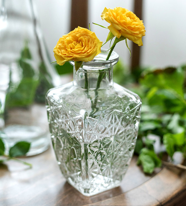 Sweet Home Deco - Wholesale Vase - Bud Vases for Centerpiece, Rustic Decorative Vases, Clear11