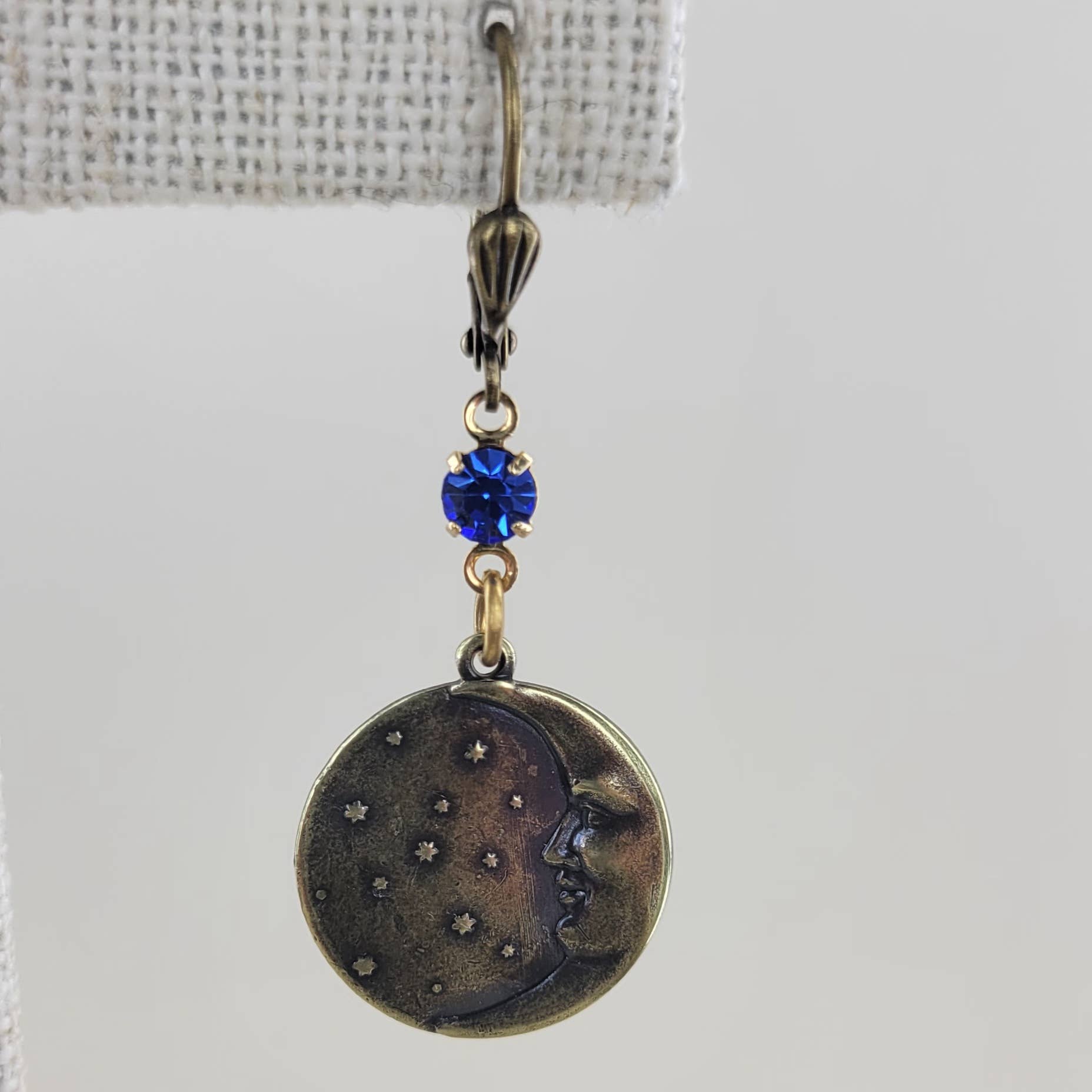 Sadie Green's Jewelry – Engroshandel Hængeøreringe og creoløreringe – Måne øreringe 914-STM4