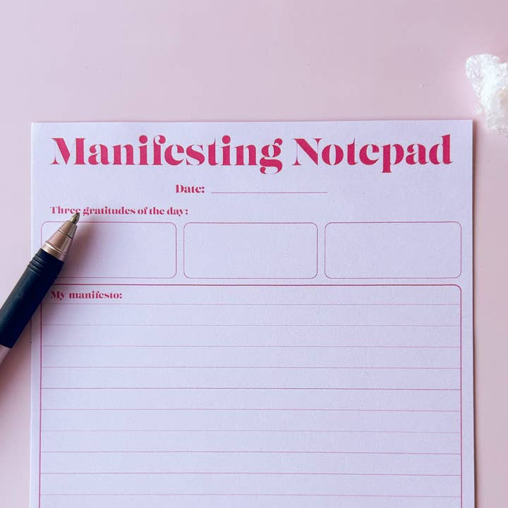 Nevele Official - Wholesale Notepad - Manifesting Notepad1