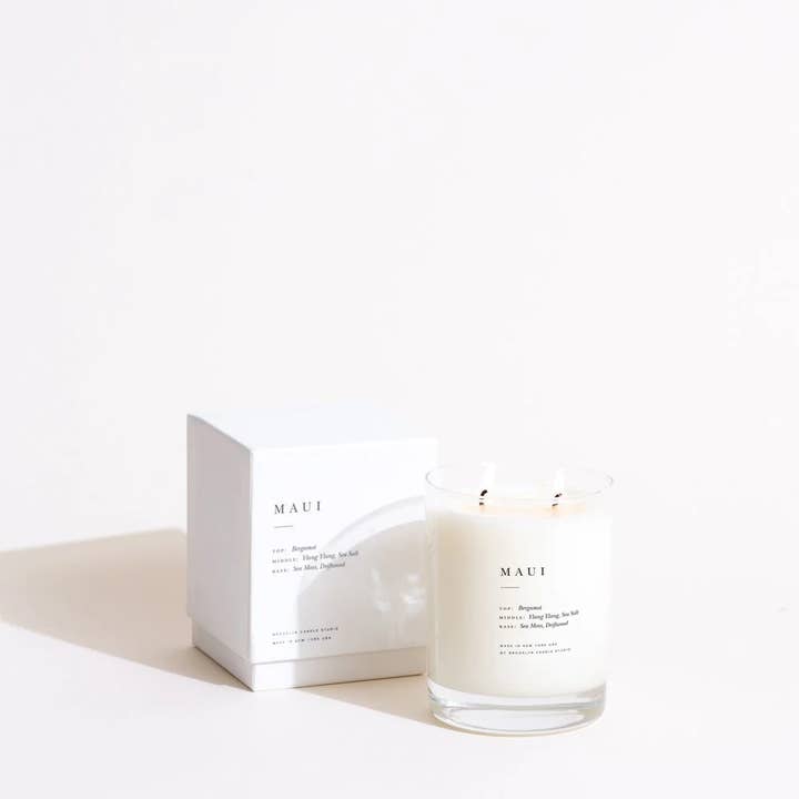 Brooklyn Candle Studio - Wholesale Jar/Filled Candle - Maui Classic 2-Wick Candle