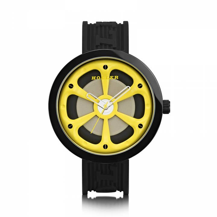 Sunstruck geel horloge HLW2451-4 voor wholesale door Holler