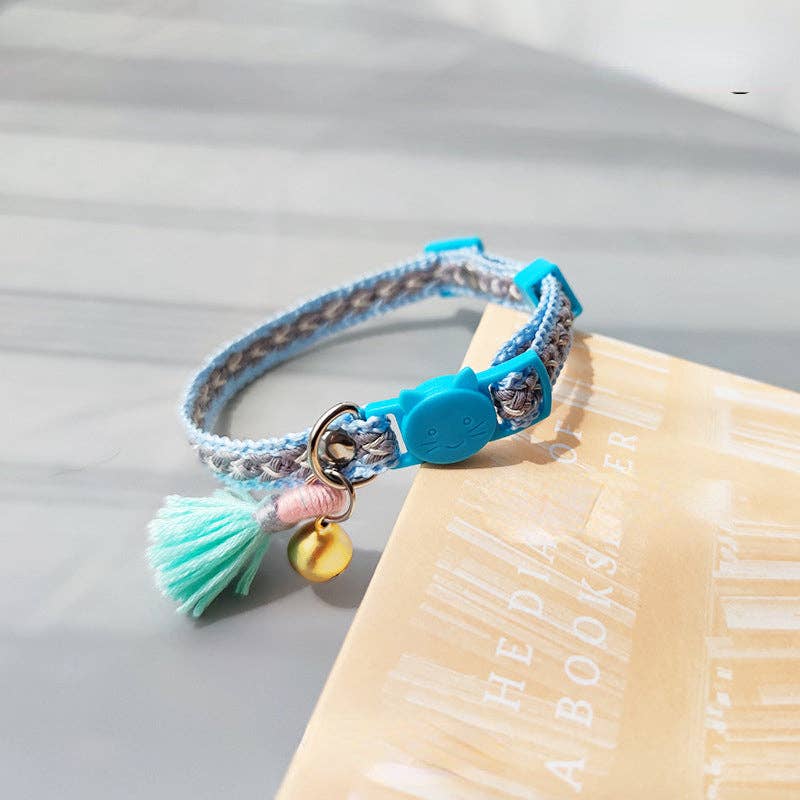 Cheerhunting - Wholesale Pet Collar - Cat/Dog - Mokka Adjustable Cat Collar with Bell - Comfort, Style, and Safety for Your Feline0