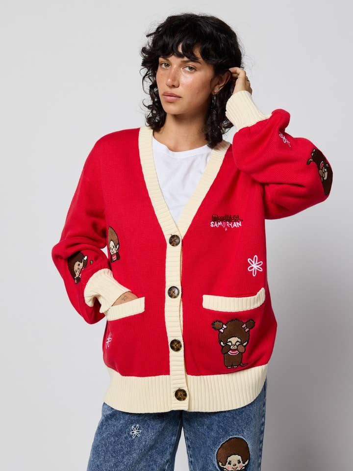 SAMII RYAN - Vendita all'ingrosso Cardigan - Donna - Cardigan oversize Monchhichi™