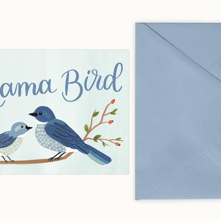 LoveLight Paper - Wholesale Mother's Day Card - Mama Bird - Card1