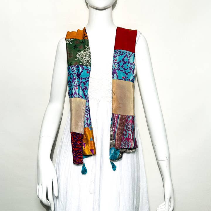 Sciarpa in Seta Patch SE-16 per la vendita all'ingrosso da parte di Shop Therapy