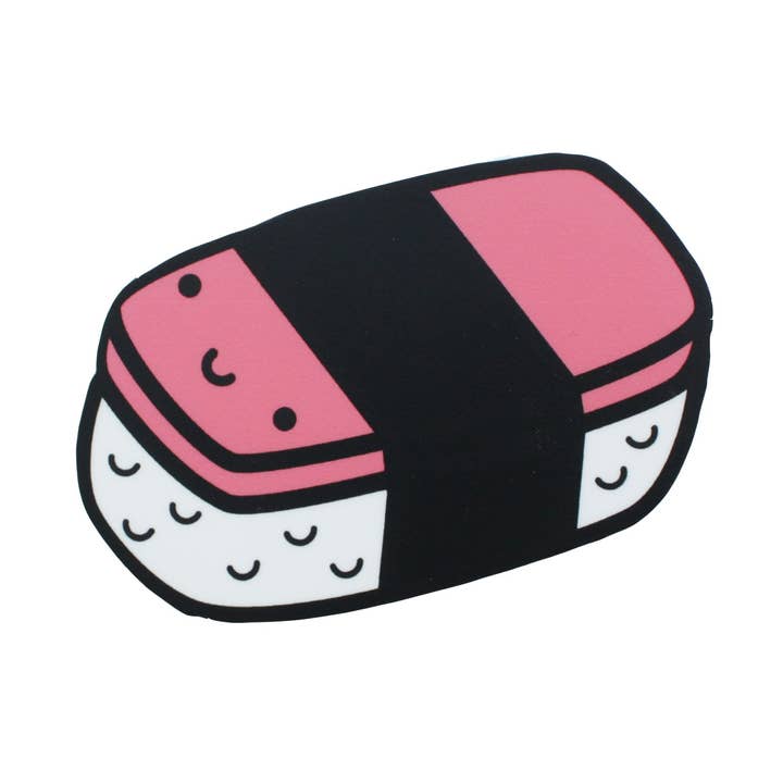 Kawaii Spam Musubi Vinyl Sticker for wholesale by Mochi Kids