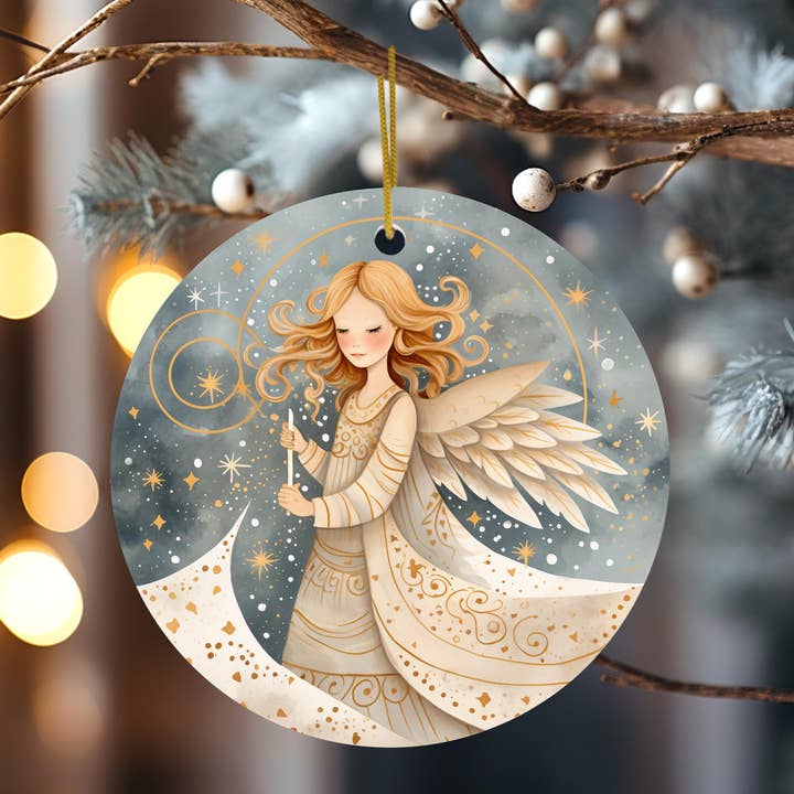 Fernville Creations - Wholesale Ornament - Angel Keepsake Ornament for Christmas and Special Gifts