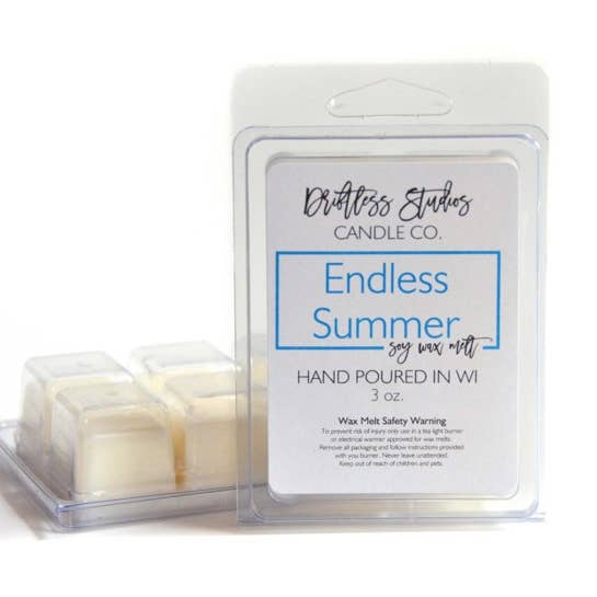 Driftless Studios - Wholesale Wax Melt - Endless Summer Soy Wax Melts - 3oz.