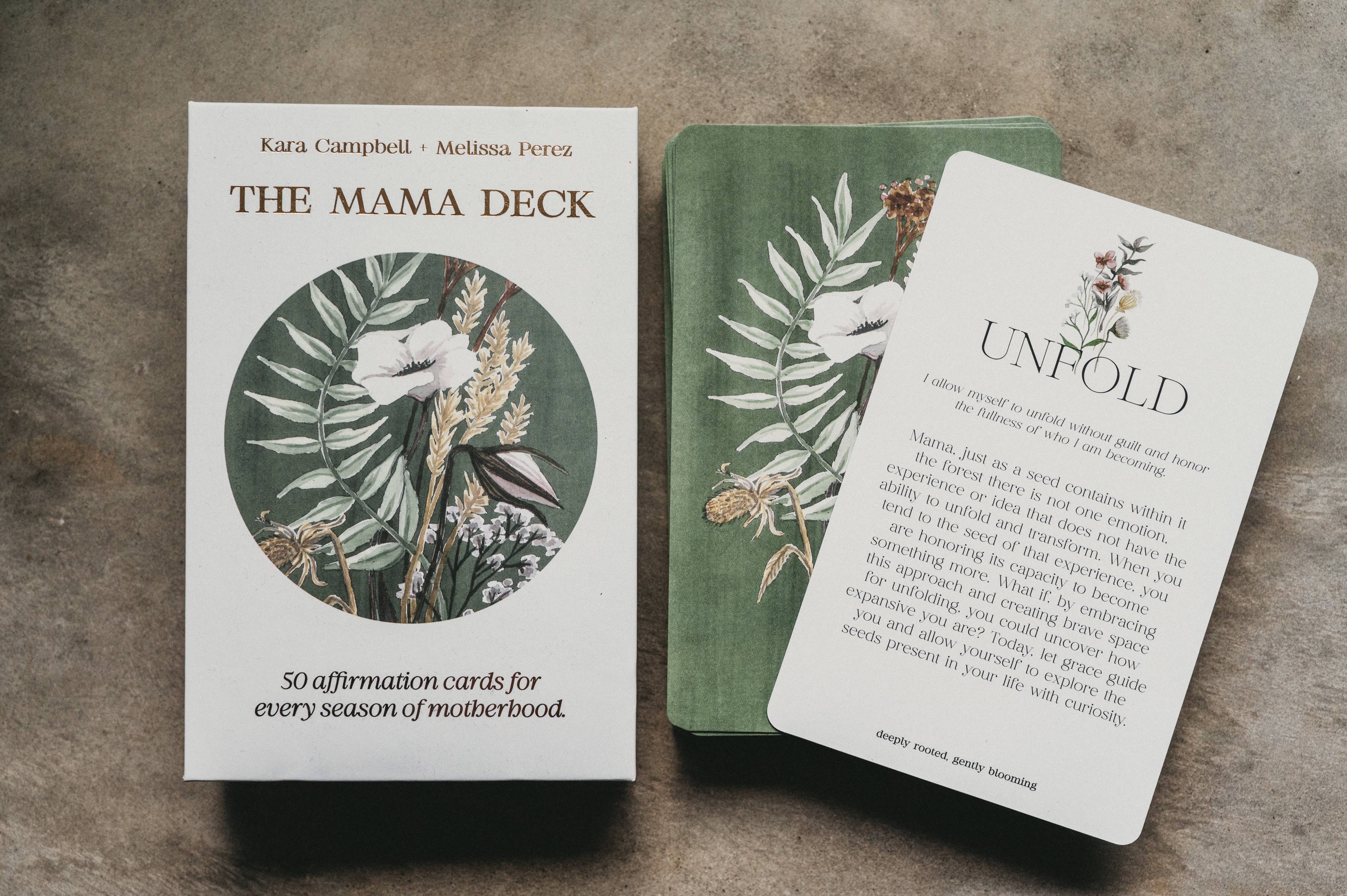 Embodied Mama - Vendita all'ingrosso Tarocchi - The Mama Deck: 50 carte di affermazioni e riflessioni per mamme1