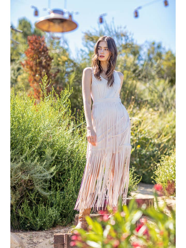 Gypsie Jane - Wholesale Dress – Women's - SOUTHERN FRINGE SUEDE DRESS11