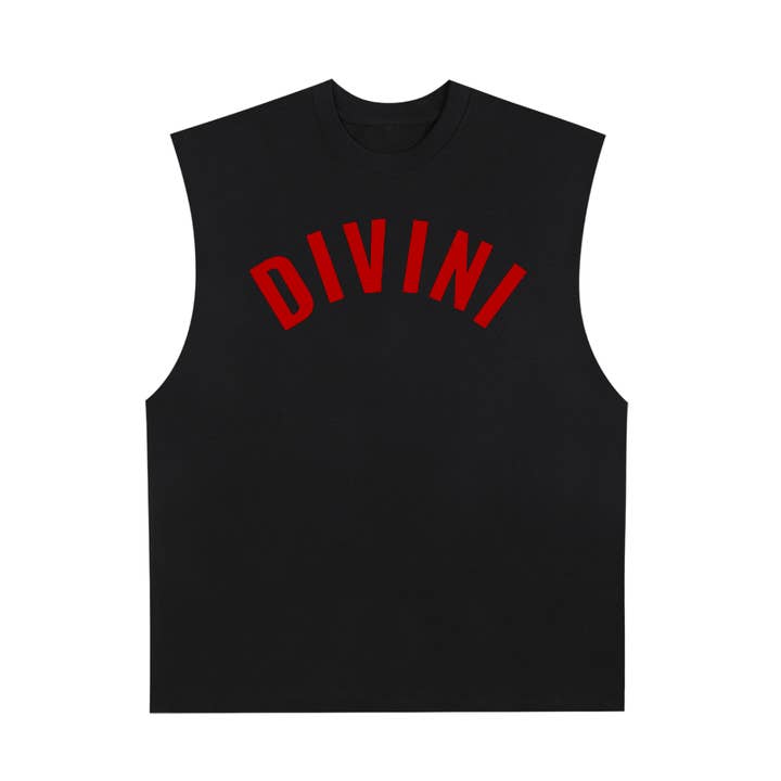 Raw Edge Cotton Tanktop for wholesale by DIVINI