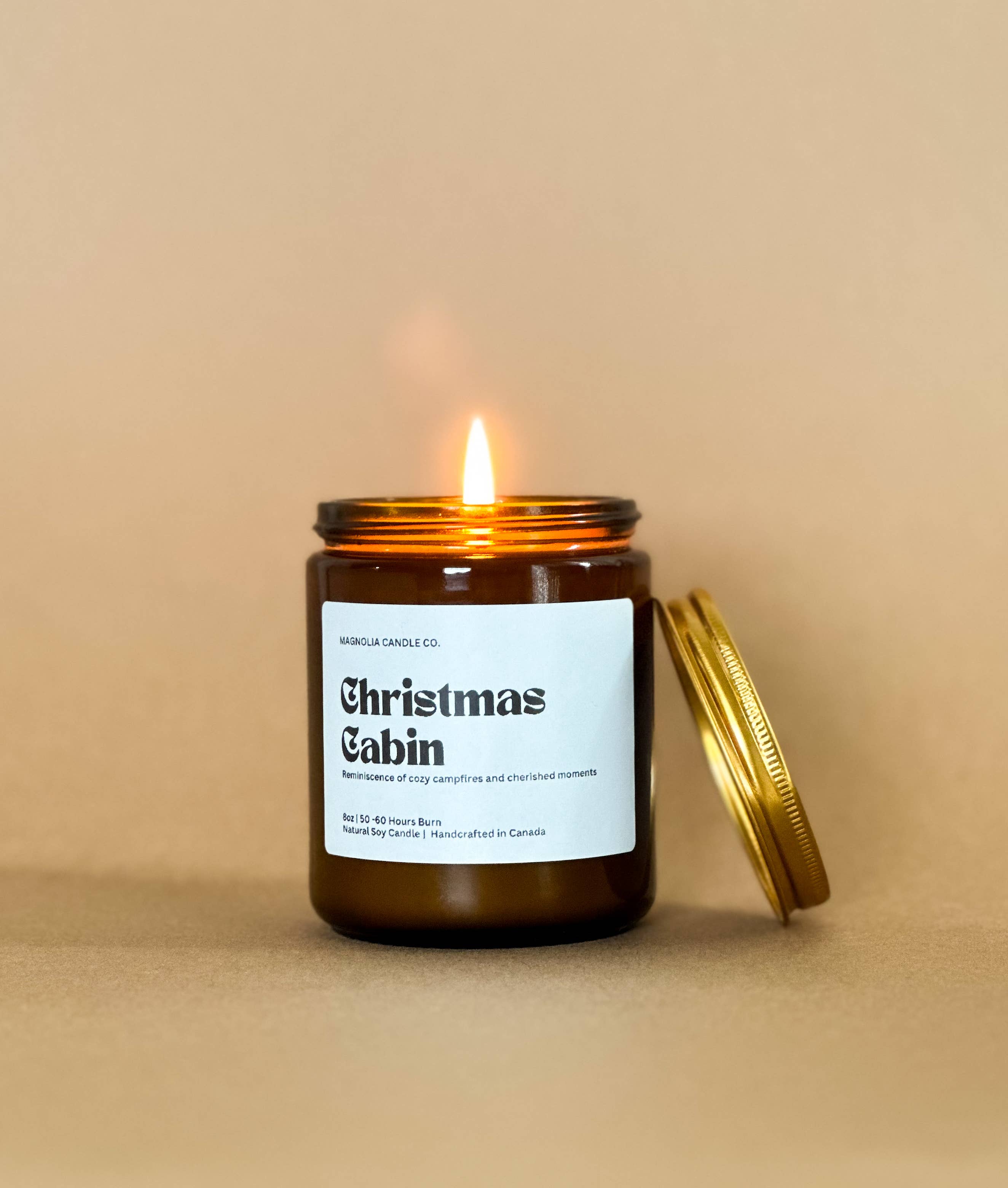 Magnolia Candle Company - Wholesale Jar/Filled Candle - Christmas Cabin - Christmas | Holiday Candle 8oz2